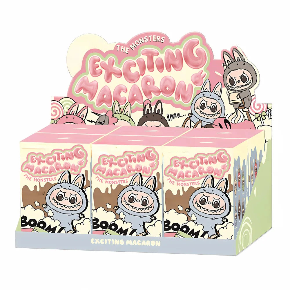 Labubu Big Into Energy Exciting Macaron Have A Seat Series | Blind Box