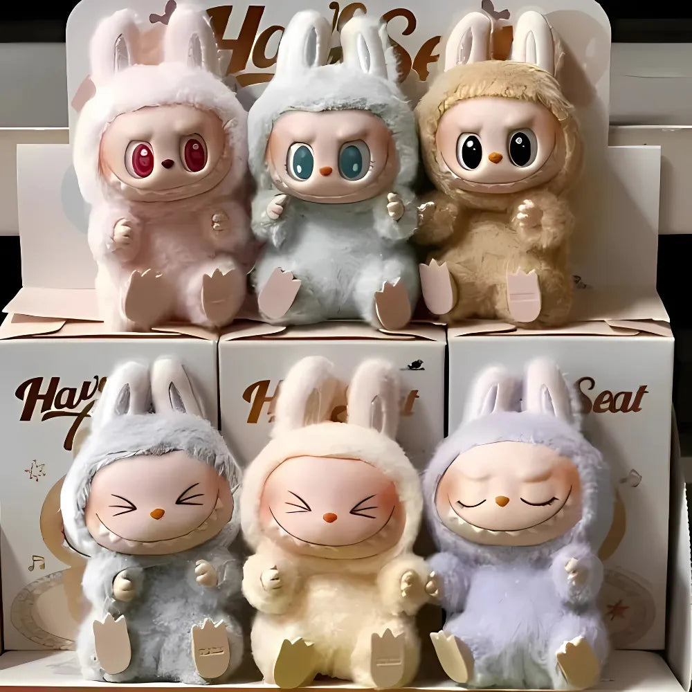 Labubu Big Into Energy Exciting Macaron Have A Seat Series | Blind Box