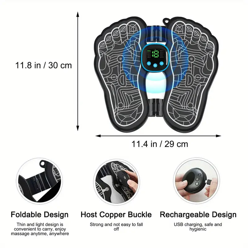 ZenFeet™ | The EMS Foot Massager & Recovery Pad