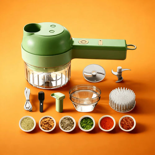 QuickPrep | 4 in 1 Electric Veggie Cutter