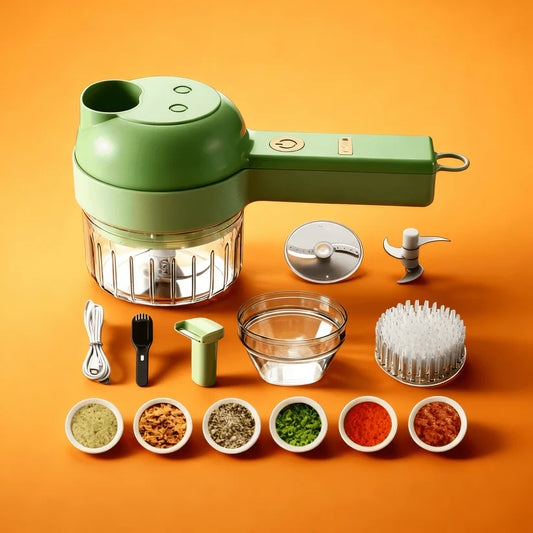 QuickPrep | 4 in 1 Electric Veggie Cutter