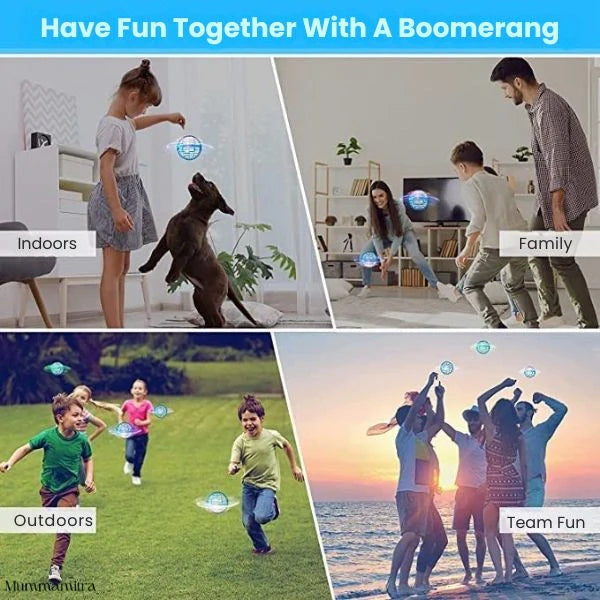 FizzyFlyer™ | 360° LED Flying Ball For Kids