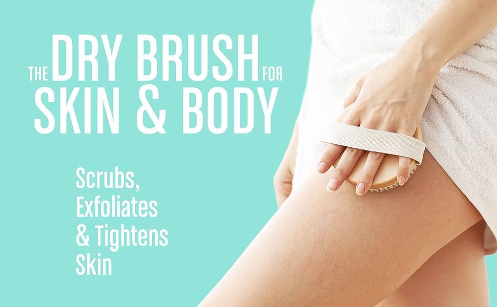 Body Depuffing Wood Brush | Accupressure Nodes | Relieves Cellulite