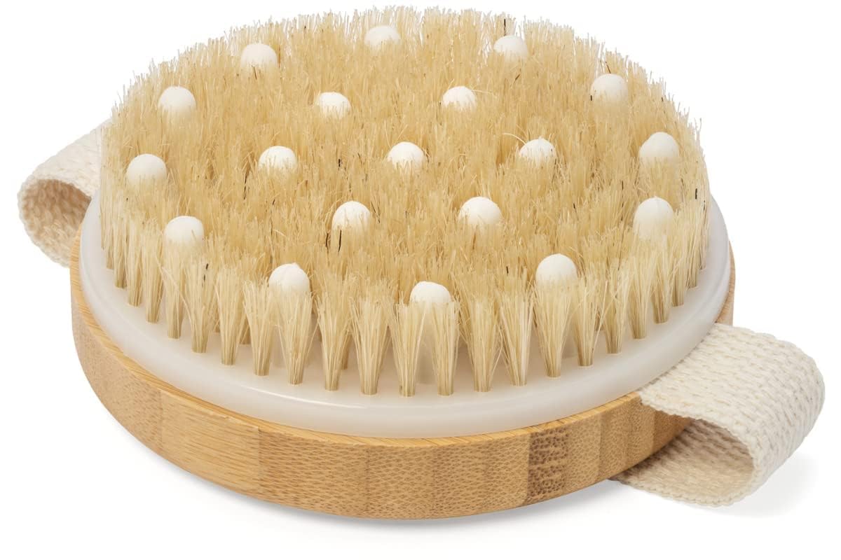 Body Depuffing Wood Brush | Accupressure Nodes | Relieves Cellulite