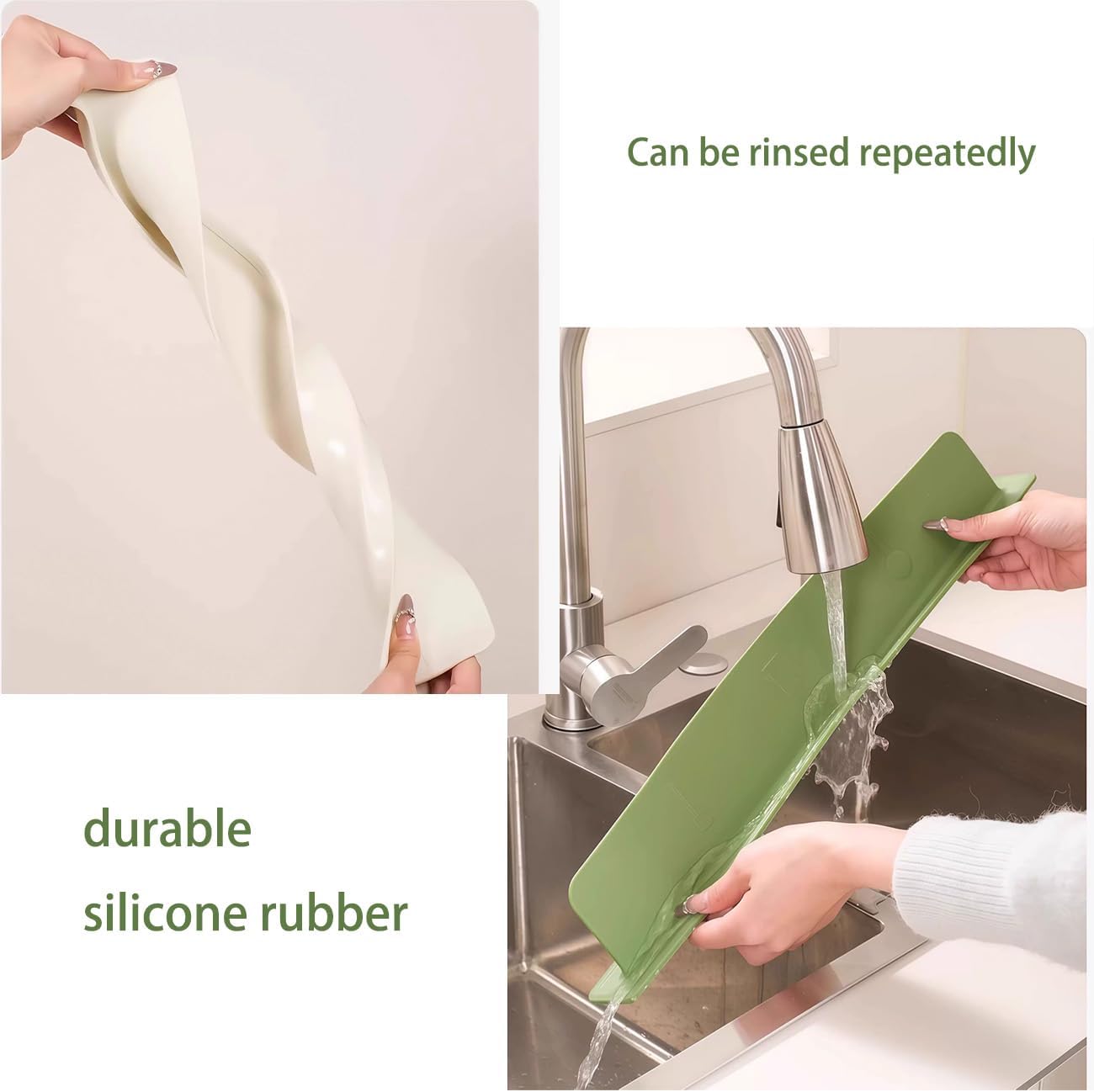Splash Guard for Kitchen Sink & Countertop