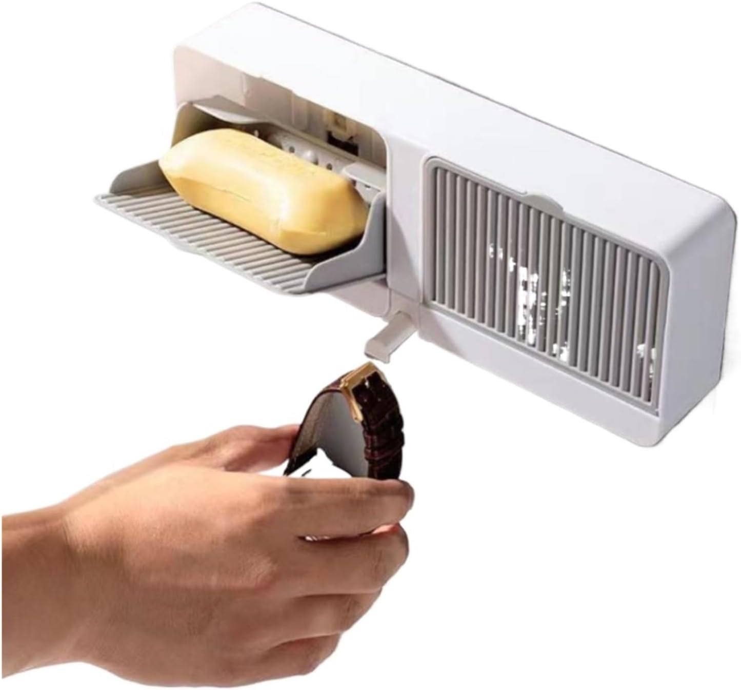 SoapSmart™ DualShield Holder | Keep Soap Clean, Dry, & Always Ready