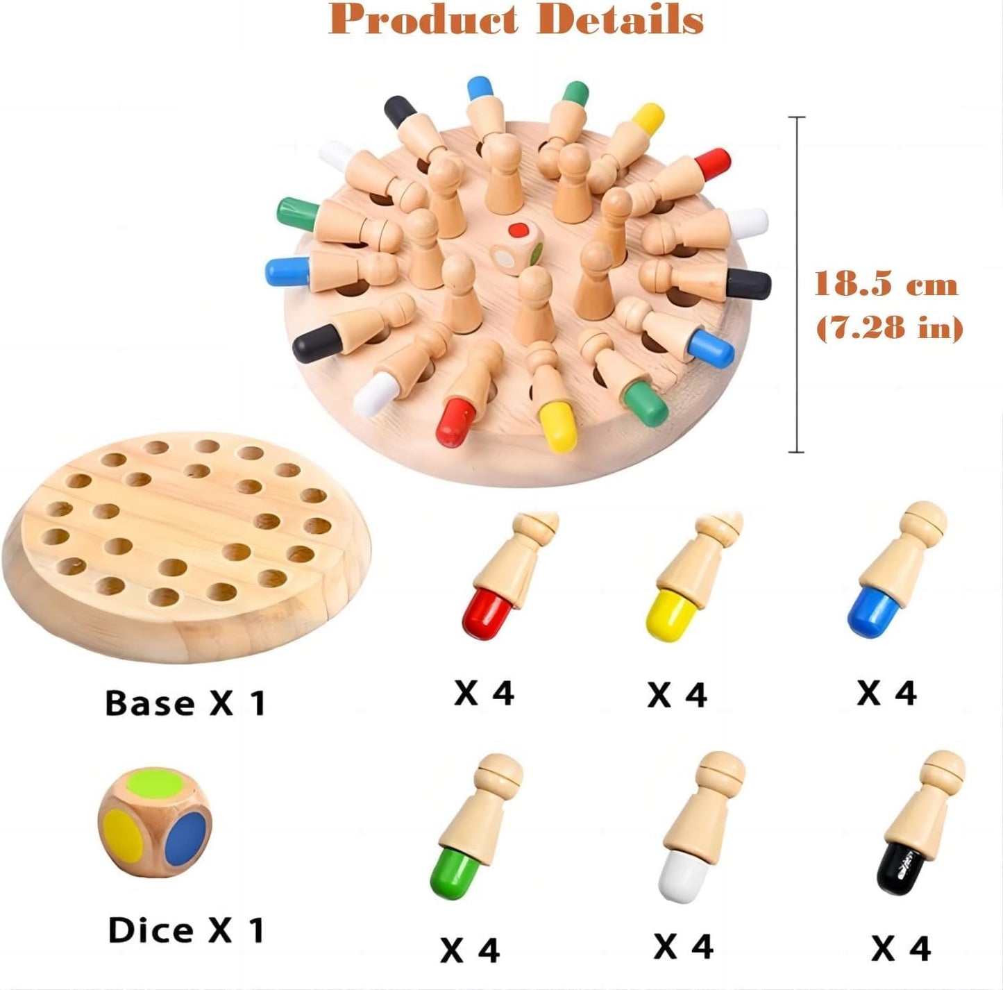 MemoryMaster™ Color Chess Makes Every Move Count!