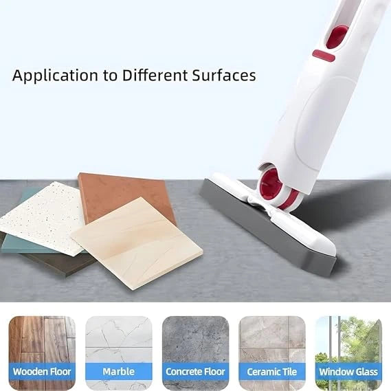 EasyMop™ – 2-in-1 Cleaning Mop | Mess-Free Cleaning | Compact & Fast-Drying | One-Press Squeeze Mop