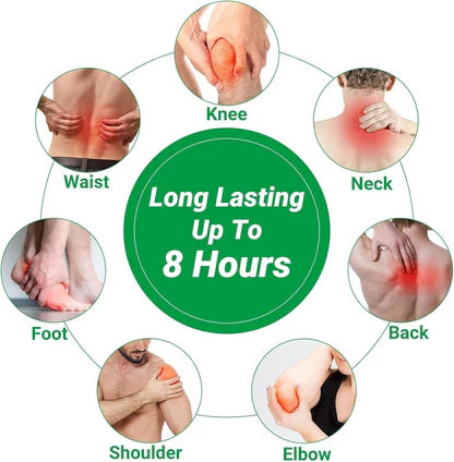 OrthoVeda™ Herbal Sciatica Pain Relief Patches – Fast, Natural Relief for Nerve Pain & Lower Back Discomfort