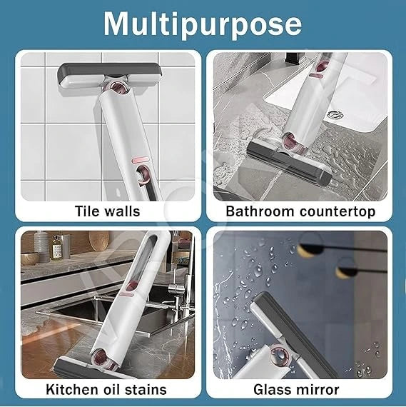 EasyMop™ – 2-in-1 Cleaning Mop | Mess-Free Cleaning | Compact & Fast-Drying | One-Press Squeeze Mop