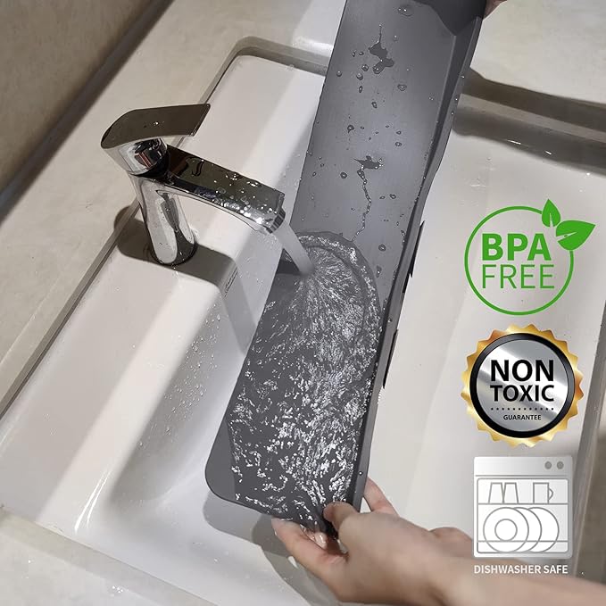 Splash Guard for Kitchen Sink & Countertop