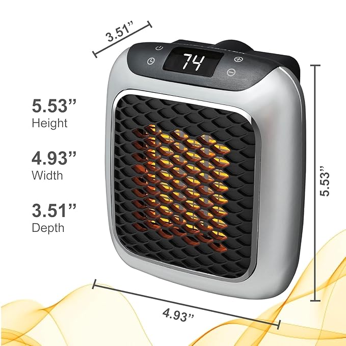 WarmNest™ | Mini Portable Wall Heater