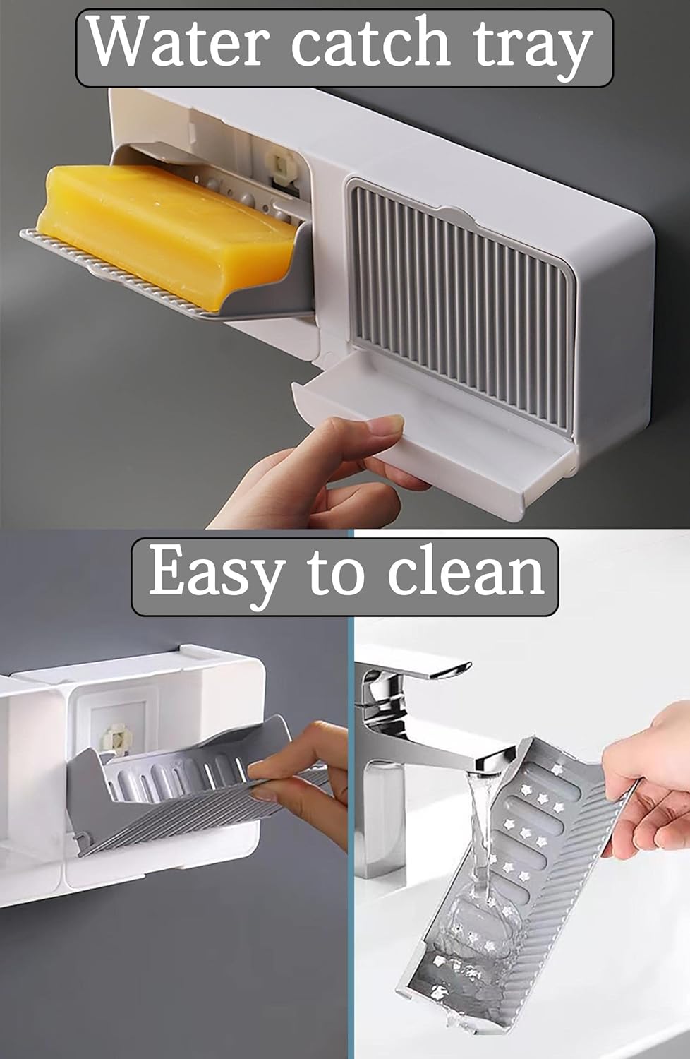 SoapSmart™ DualShield Holder | Keep Soap Clean, Dry, & Always Ready