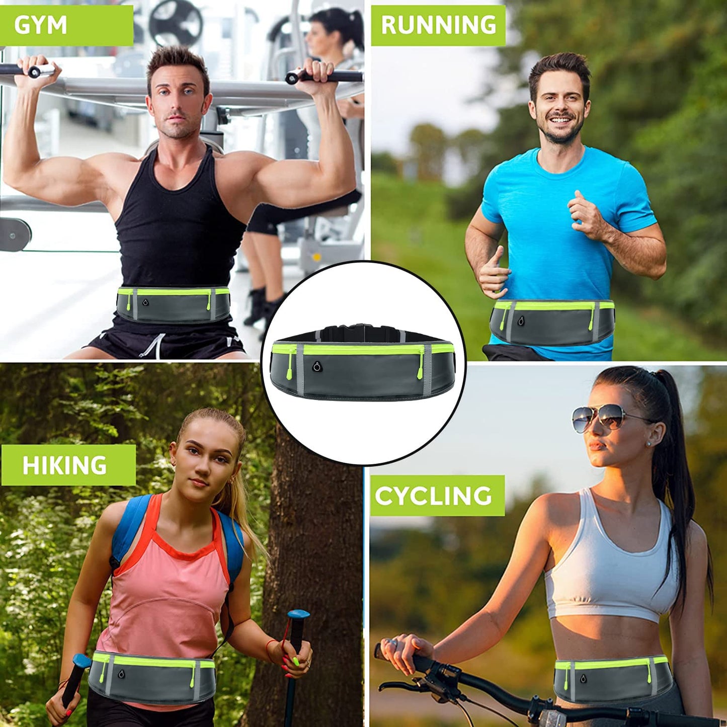 FreeRun™ Waistbelt — Run Free. Pack Smart. Stay Dry.
