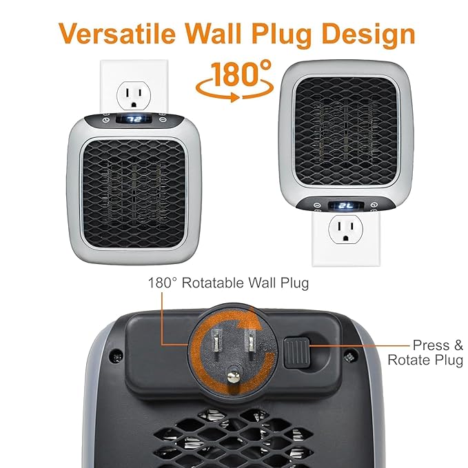 WarmNest™ | Mini Portable Wall Heater