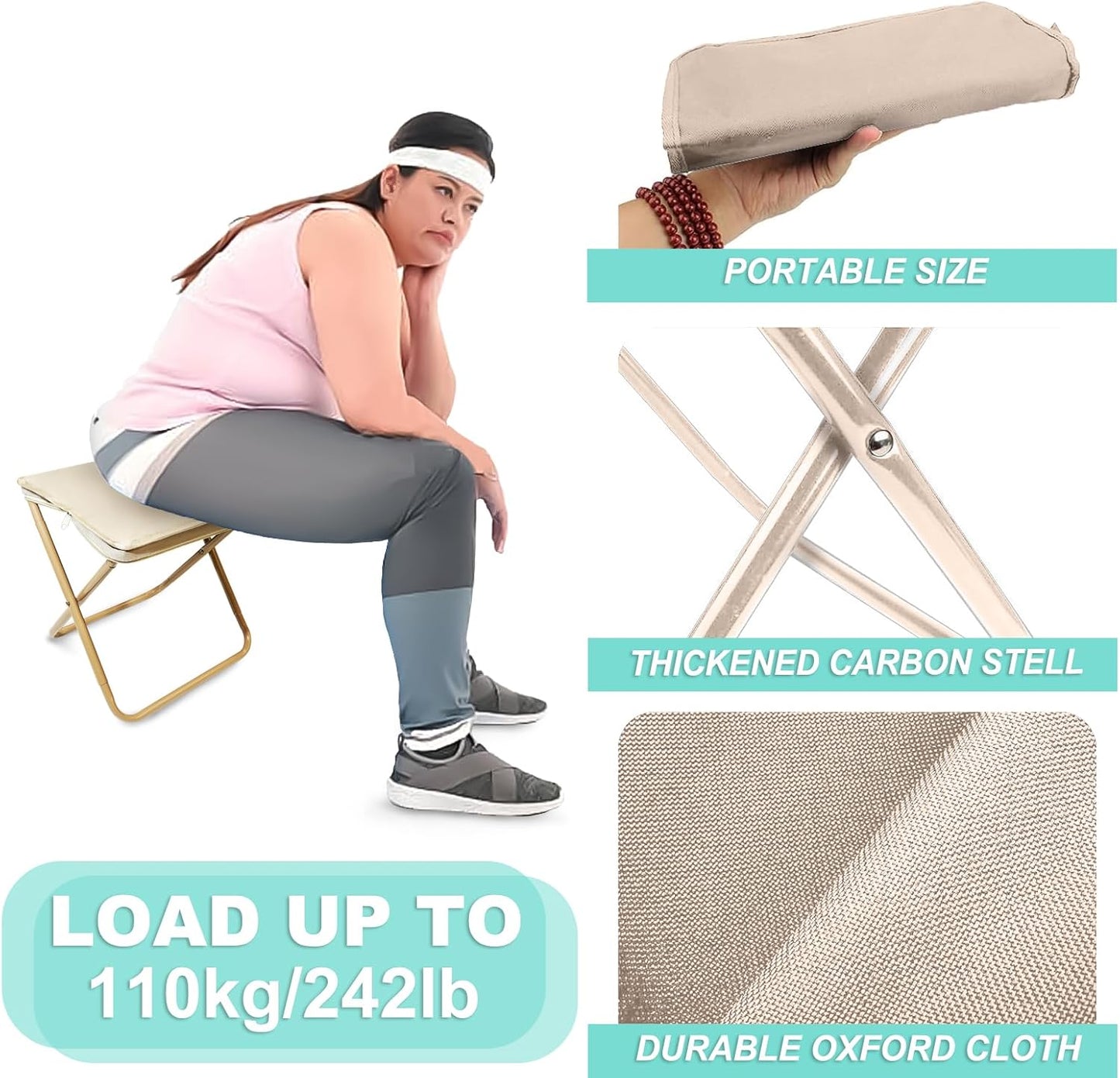 Camping Stool – Portable Folding Chair