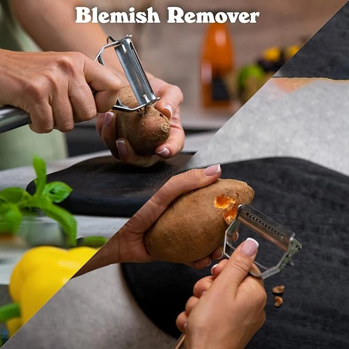 QuickSlice™ – 3-in-1 Stainless Peeler