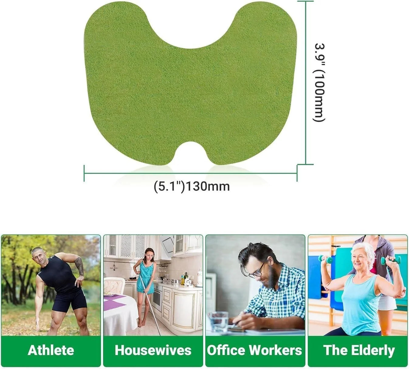 OrthoVeda™ Herbal Sciatica Pain Relief Patches – Fast, Natural Relief for Nerve Pain & Lower Back Discomfort