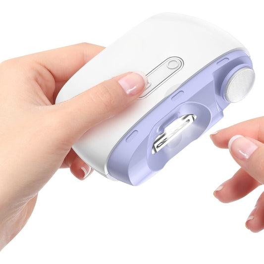 NailPro™ – 3-in-1 Electric Nail Clipper & Polisher with LED Light