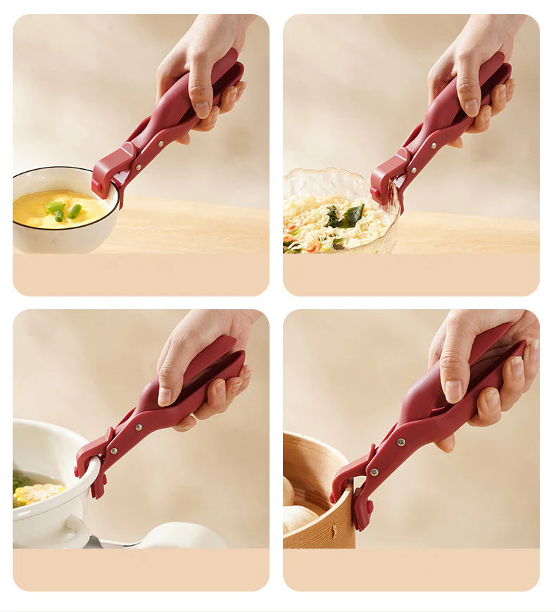 Burn-Free Utensils Holder | Anti-Heat & Anti Slip Kitchen Clip