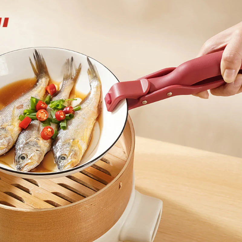 Burn-Free Utensils Holder | Anti-Heat & Anti Slip Kitchen Clip