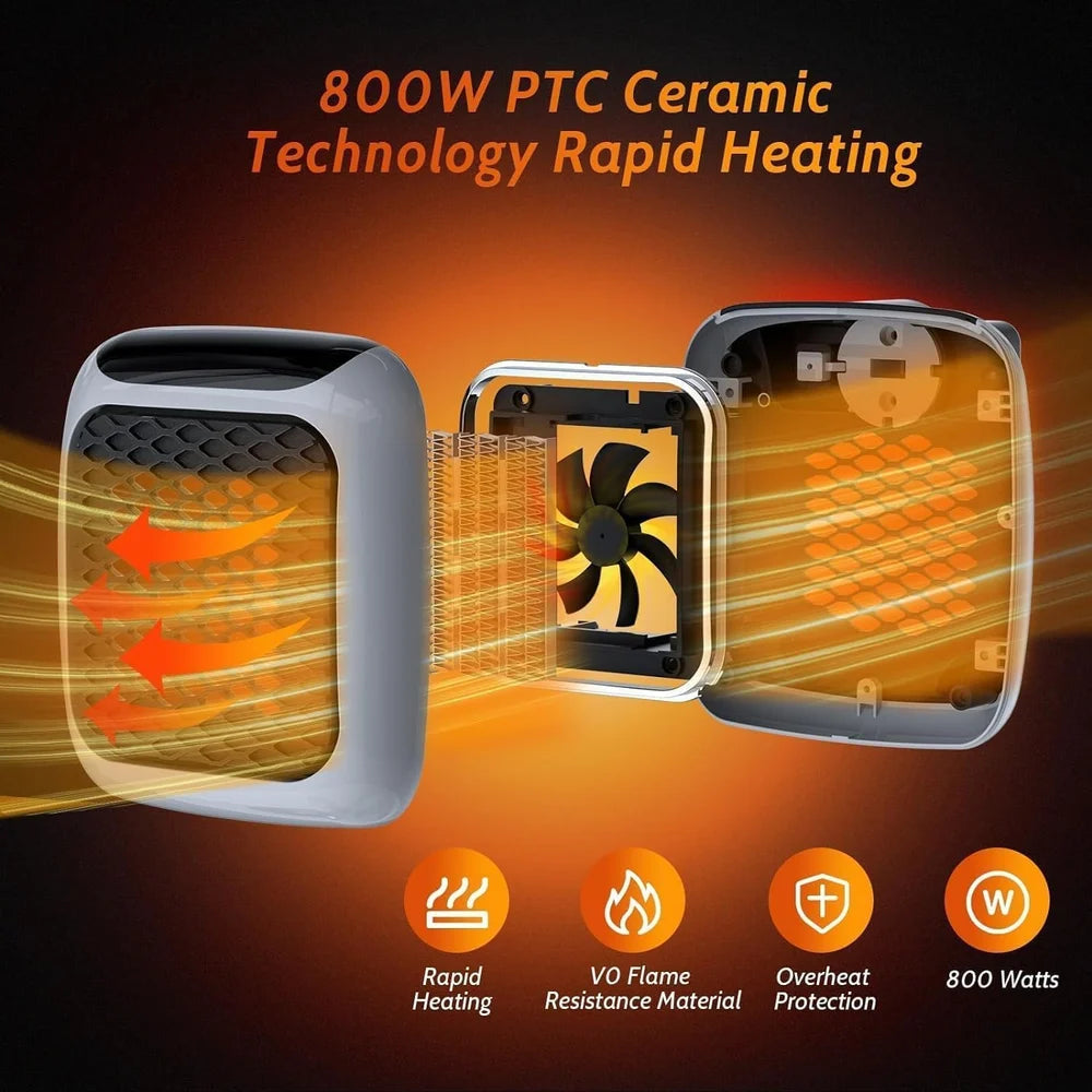 WarmNest™ | Mini Portable Wall Heater