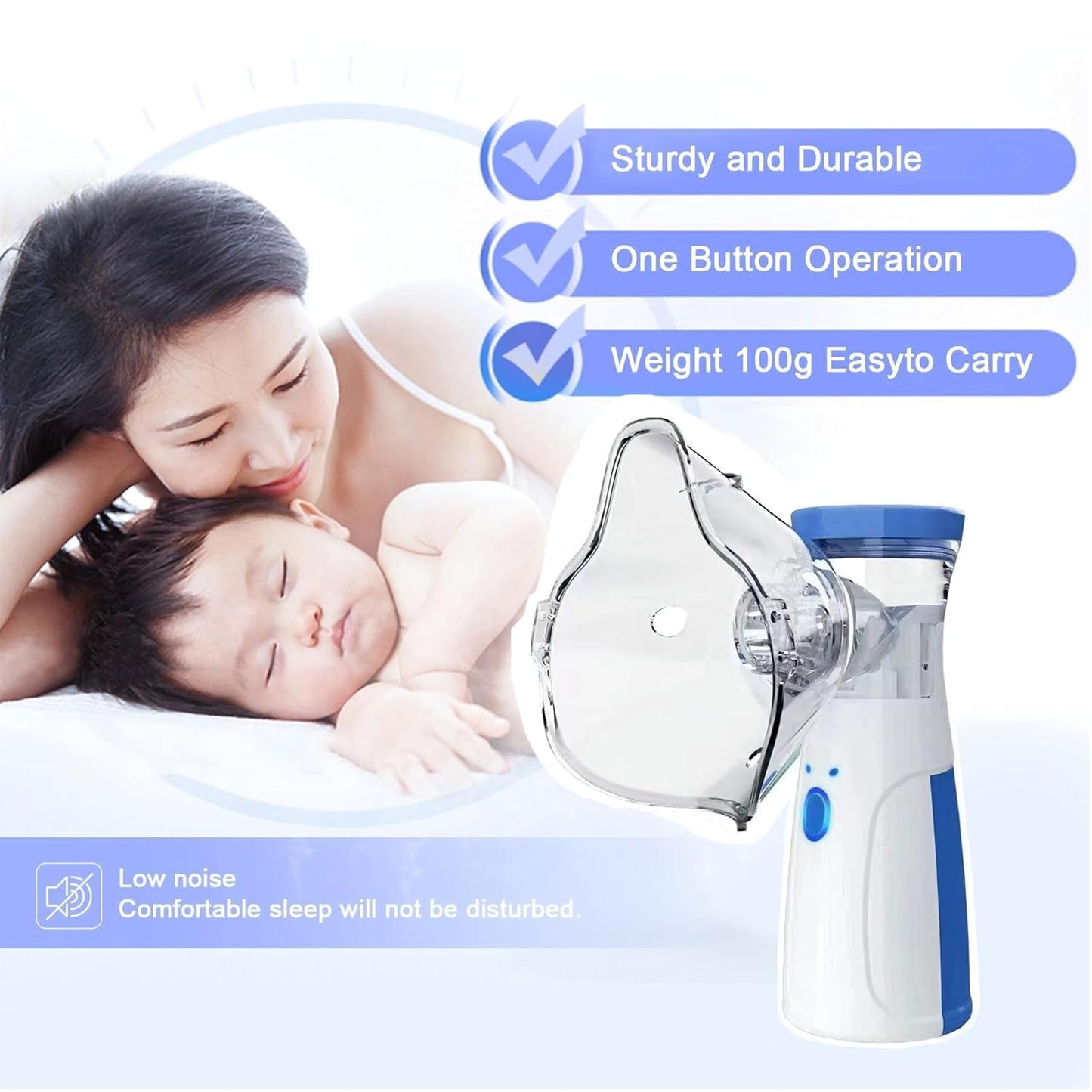 BreatheWell | Portable Mesh Nebulizer