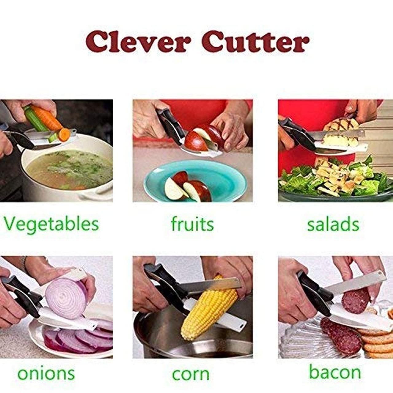 Clever Cutter | All in One Chopping & Cutting Tool