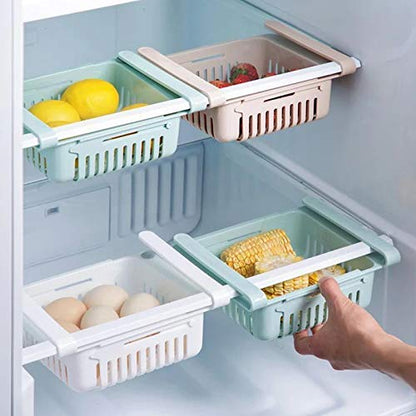 SlideStack™ 4-Pack | The Space-Saving Fridge Organizer