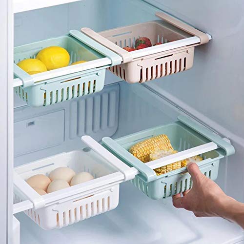 SlideStack™ 4-Pack | The Space-Saving Fridge Organizer