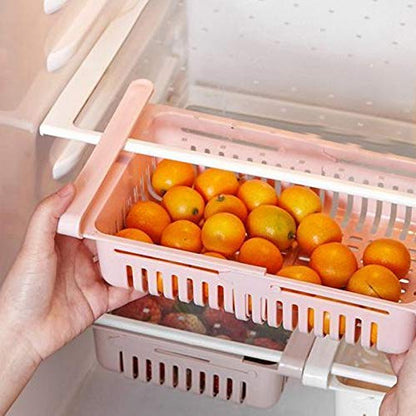 SlideStack™ 4-Pack | The Space-Saving Fridge Organizer