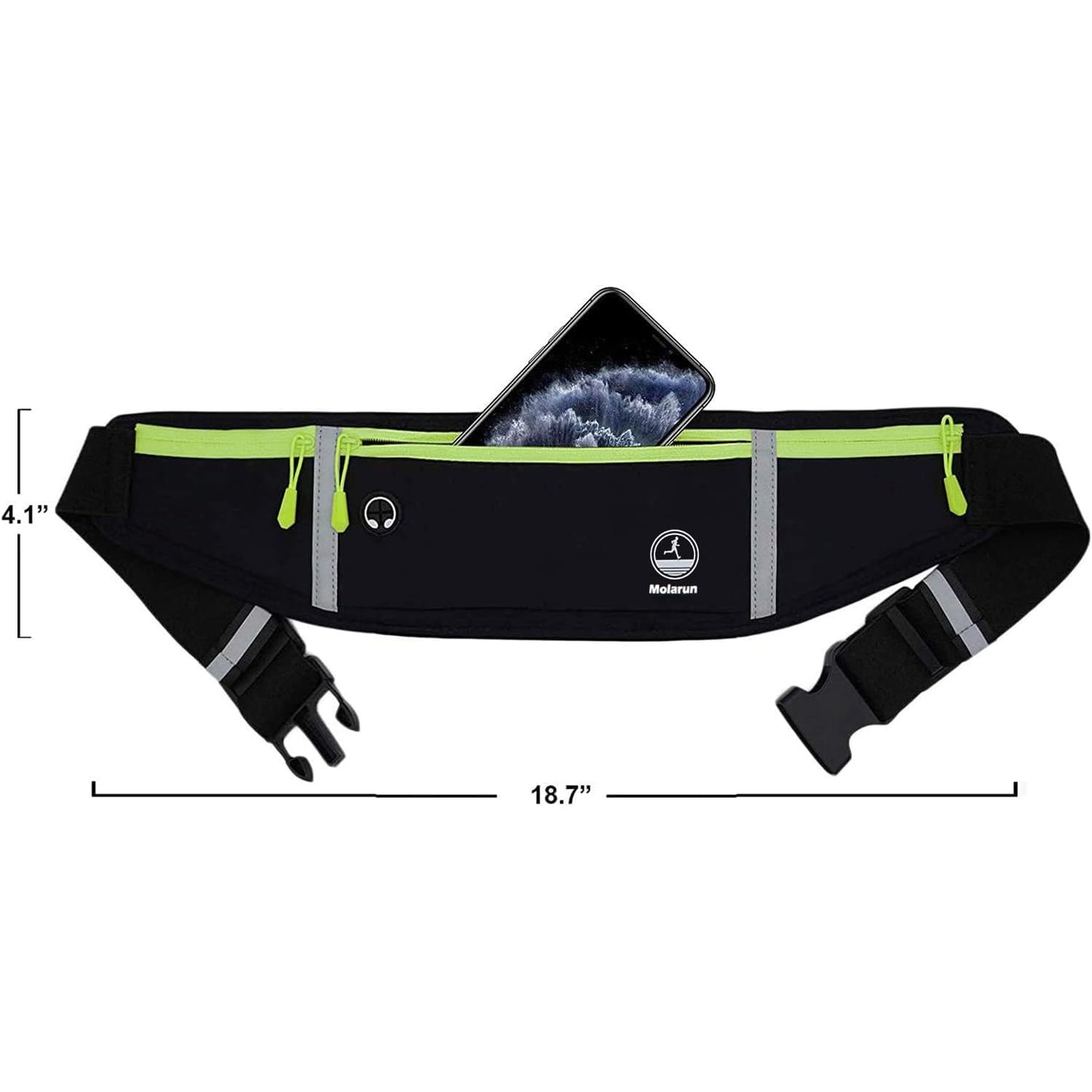 FreeRun™ Waistbelt — Run Free. Pack Smart. Stay Dry.