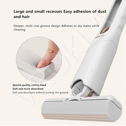 EasyMop™ – 2-in-1 Cleaning Mop | Mess-Free Cleaning | Compact & Fast-Drying | One-Press Squeeze Mop