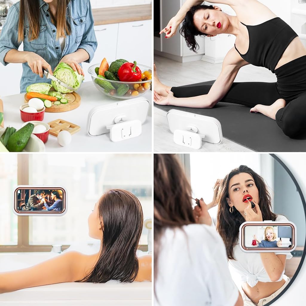 ShowerPod™ | 480° Waterproof Phone Mount for Bathroom