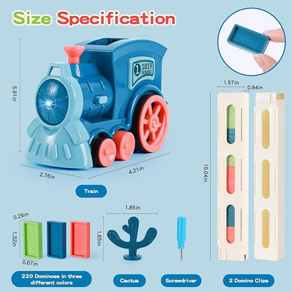 TrailCraft™ | Train Toy Domino Set For Kids