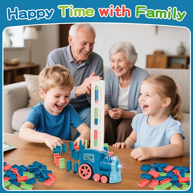 TrailCraft™ | Train Toy Domino Set For Kids