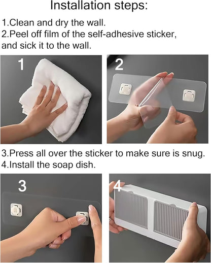 SoapSmart™ DualShield Holder | Keep Soap Clean, Dry, & Always Ready