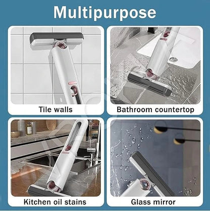 EasyMop™ – 2-in-1 Cleaning Mop | Mess-Free Cleaning | Compact & Fast-Drying | One-Press Squeeze Mop