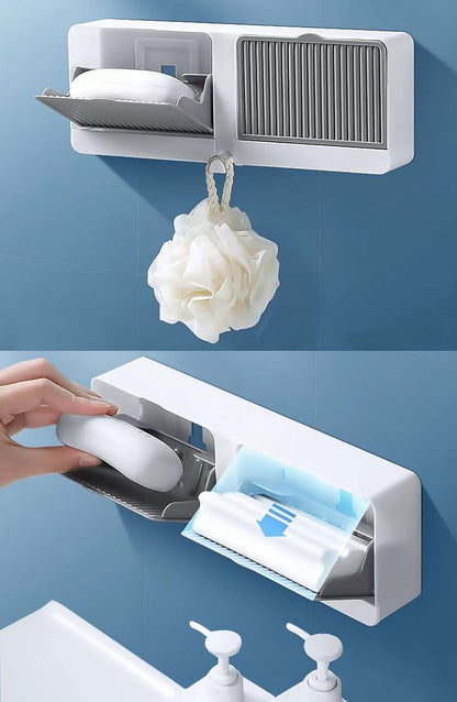 SoapSmart™ DualShield Holder | Keep Soap Clean, Dry, & Always Ready