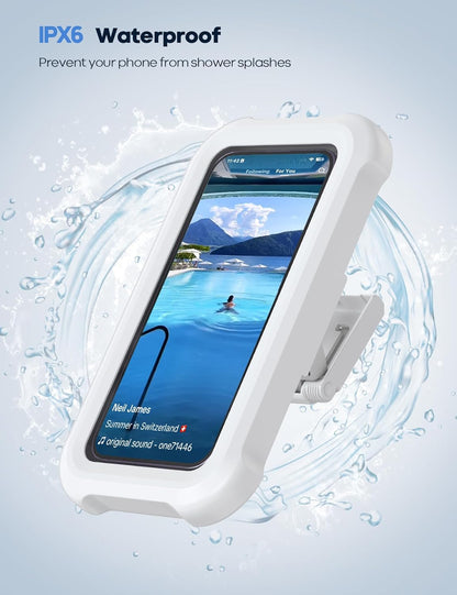 ShowerPod™ | 480° Waterproof Phone Mount for Bathroom
