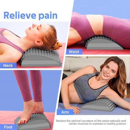 SpineEase™ Posture+ Back & Neck Stretcher | Sit. Stretch. Straighten.