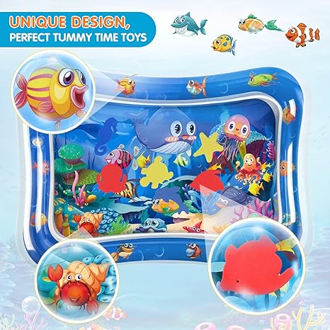 AquaBloom™ | Baby Tummy Time Water Play Mat