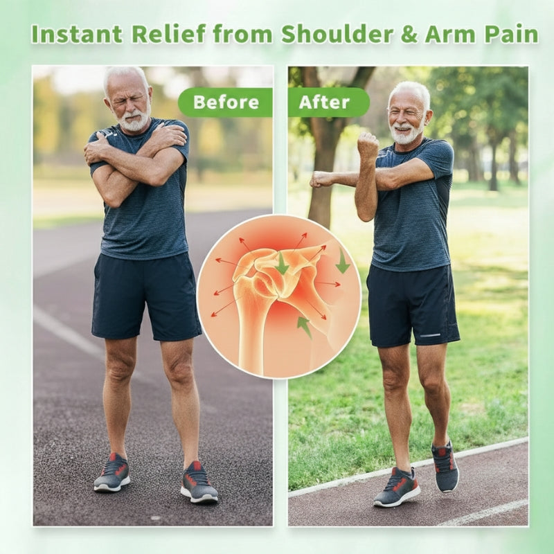 OrthoVeda™ Herbal Shoulder Pain Relief Patches – Fast, Natural Relief for Nerve Pain & Shoulder & Neck Discomfort