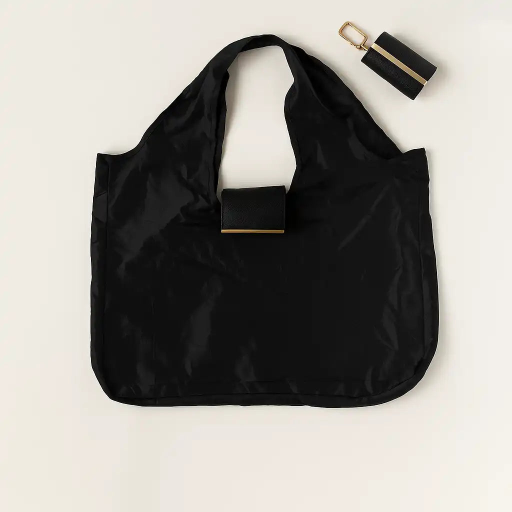 LuxeFold Tote Bag | Keychain to Spacious Bag in Seconds