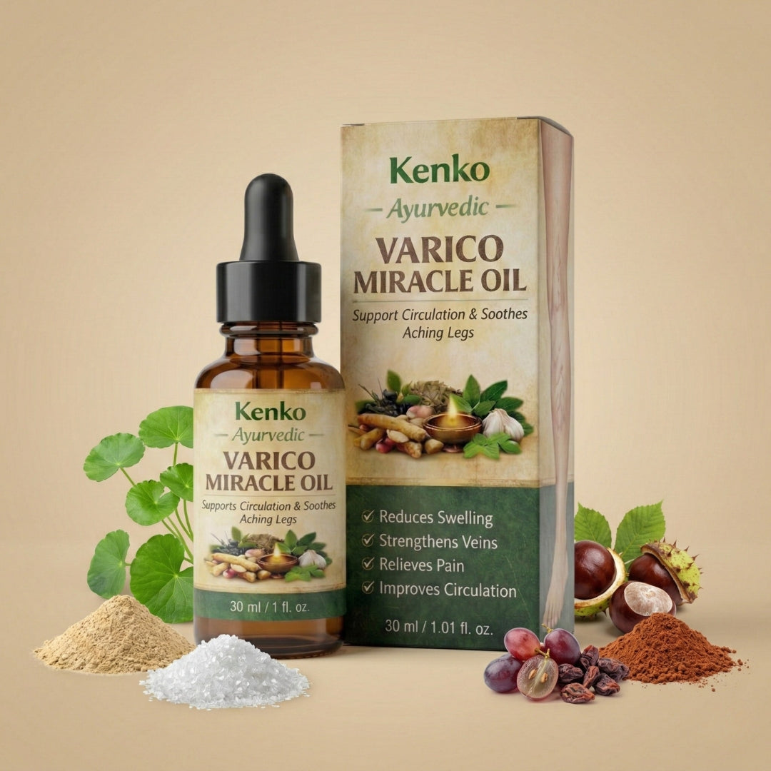 Kenko™ Spider & Varicose Vein Patches | Natural Herbal Therapy for Vein Health