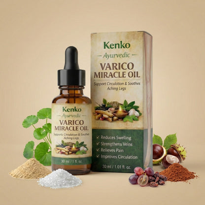 Kenko™ Spider & Varicose Vein Patches | Natural Herbal Therapy for Vein Health