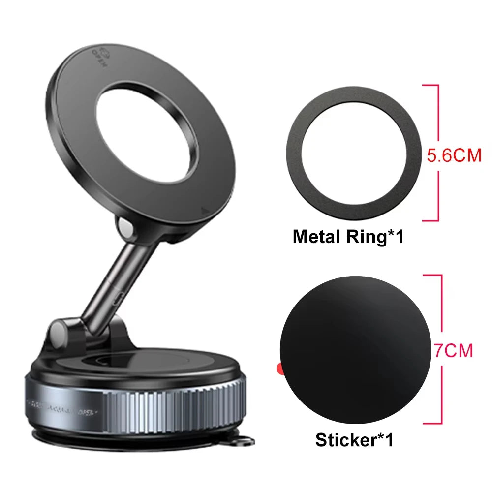 360° Vacuum Magnetic Phone Holder