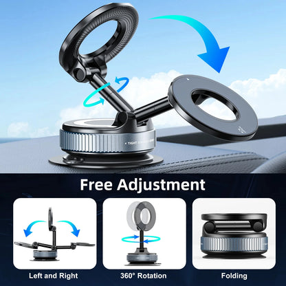 360° Vacuum Magnetic Phone Holder