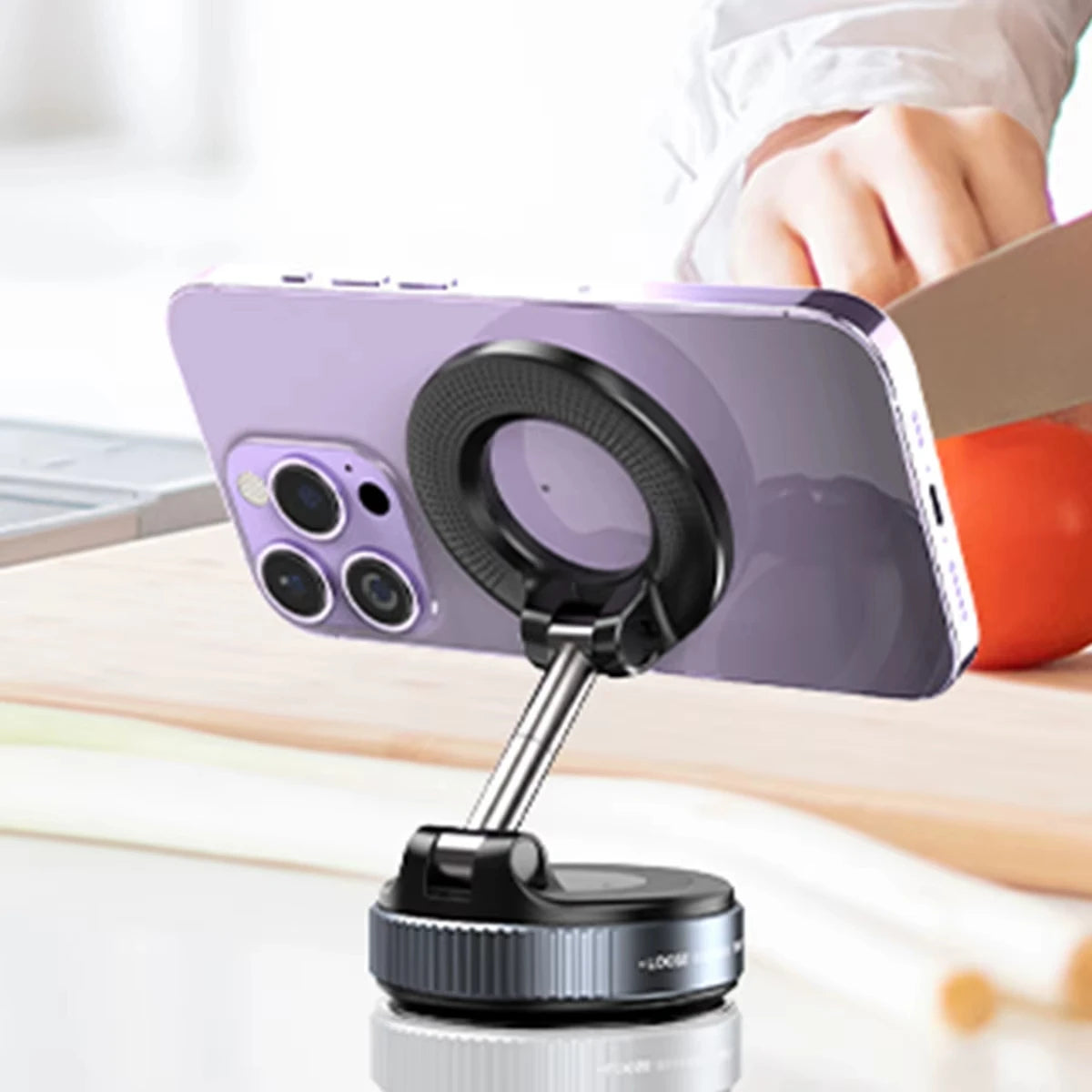 360° Vacuum Magnetic Phone Holder