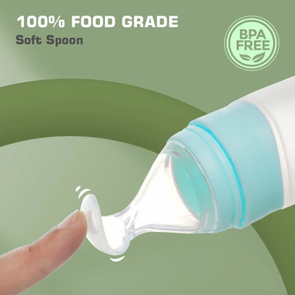 QuickFeed™ | Silicone Feeding Bottle Spoon